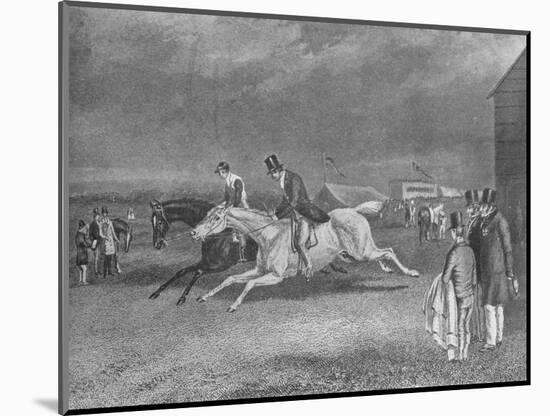 'The Canter Up', 19th century, (1911)-Unknown-Mounted Giclee Print