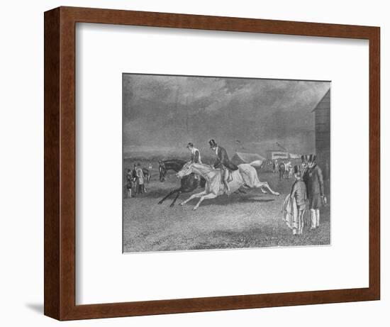 'The Canter Up', 19th century, (1911)-Unknown-Framed Giclee Print