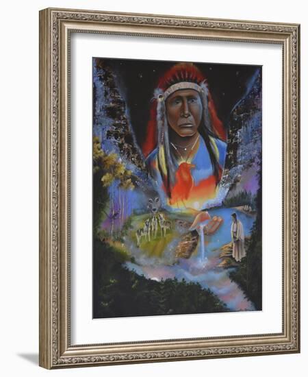 The Canyons Song-Sue Clyne-Framed Giclee Print