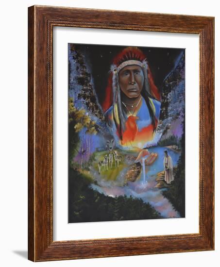 The Canyons Song-Sue Clyne-Framed Giclee Print