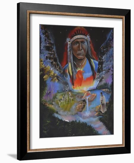 The Canyons Song-Sue Clyne-Framed Giclee Print