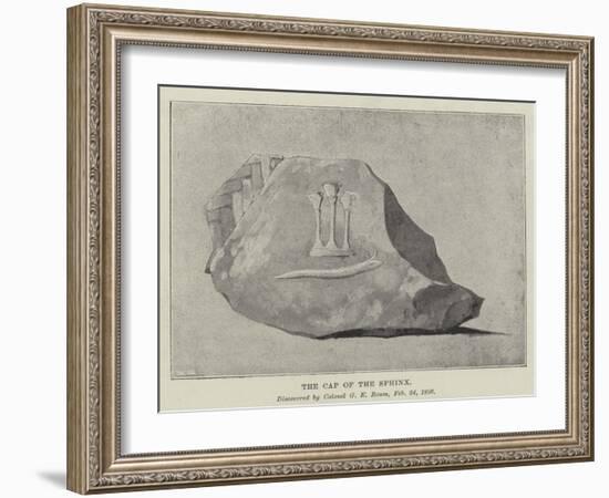 The Cap of the Sphinx-null-Framed Giclee Print