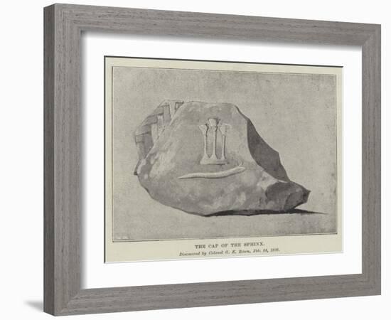 The Cap of the Sphinx-null-Framed Giclee Print