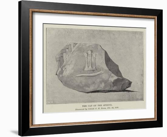 The Cap of the Sphinx-null-Framed Giclee Print