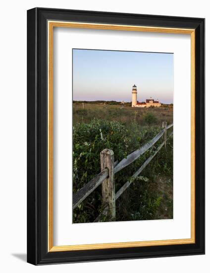 The Cape Cod Lighthouse,. Highland Light, in Truro, Massachusetts-Jerry and Marcy Monkman-Framed Photographic Print