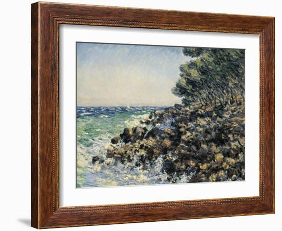 The Cape Martin-Claude Monet-Framed Art Print