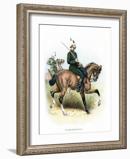 The Cape Mounted Rifles, C1890-H Bunnett-Framed Giclee Print