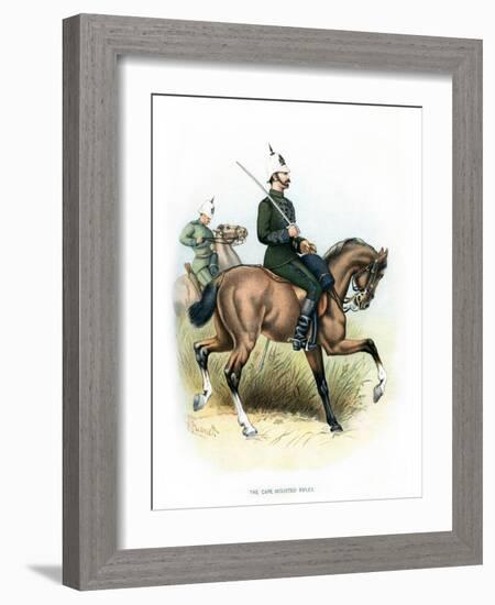 The Cape Mounted Rifles, C1890-H Bunnett-Framed Giclee Print