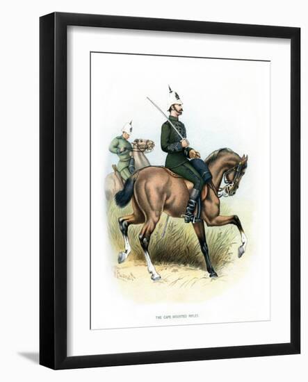 The Cape Mounted Rifles, C1890-H Bunnett-Framed Giclee Print