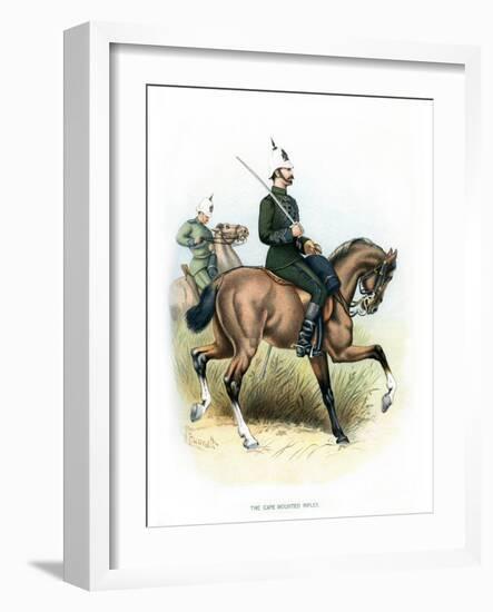 The Cape Mounted Rifles, C1890-H Bunnett-Framed Giclee Print