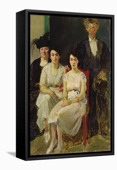 The Capelle Family, 1919 (Oil on Canvas)-Jacques-emile Blanche-Framed Premier Image Canvas