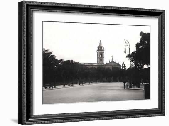 The Capilla Del Pilar, La Recoleta Cemetery, Buenos Aires, Argentina, C1900s-null-Framed Photographic Print