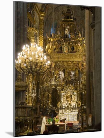 The Capilla Mayor, Santiago Cathedral, Santiago De Compostela, Galicia, Spain-R H Productions-Mounted Photographic Print