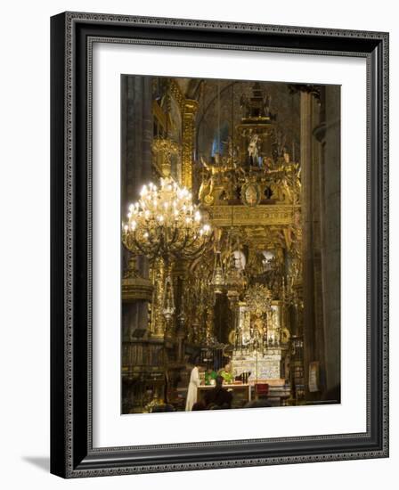 The Capilla Mayor, Santiago Cathedral, Santiago De Compostela, Galicia, Spain-R H Productions-Framed Photographic Print