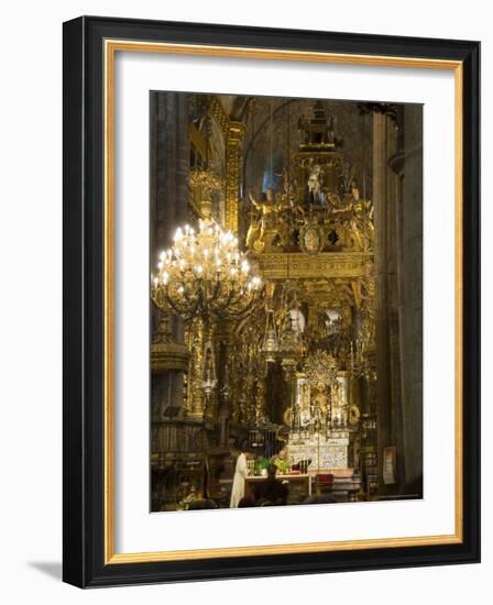 The Capilla Mayor, Santiago Cathedral, Santiago De Compostela, Galicia, Spain-R H Productions-Framed Photographic Print