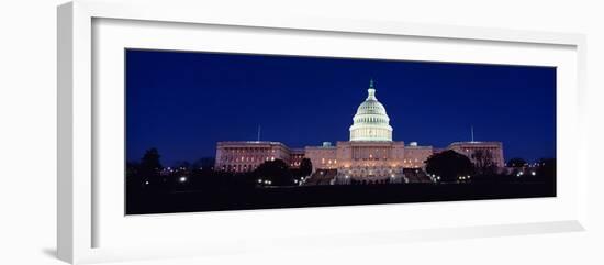 The Capitol at Nighttime-null-Framed Photographic Print