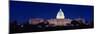 The Capitol at Nighttime-null-Mounted Photographic Print