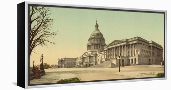 The Capitol at Washington, c.1902-null-Framed Premier Image Canvas