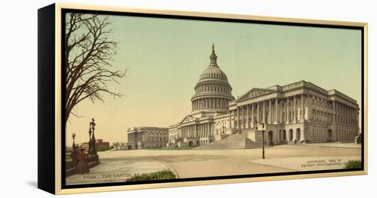 The Capitol at Washington, c.1902-null-Framed Premier Image Canvas