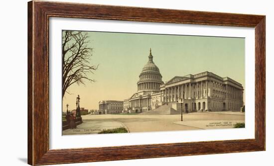 The Capitol at Washington, c.1902-null-Framed Photographic Print