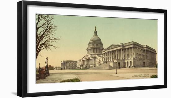 The Capitol at Washington, c.1902-null-Framed Photographic Print