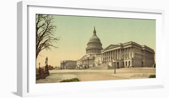 The Capitol at Washington, c.1902-null-Framed Photographic Print