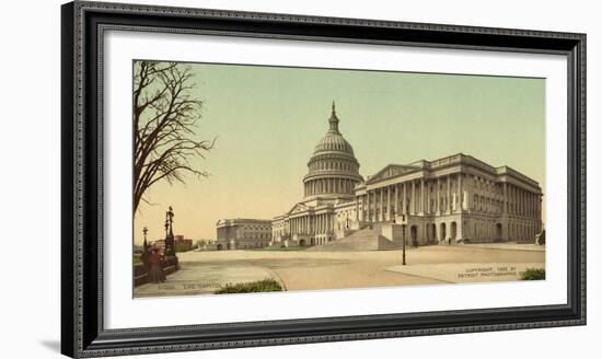 The Capitol at Washington, c.1902-null-Framed Photographic Print