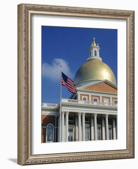 The Capitol, Boston, Massachusetts, New England, USA-Rob Mcleod-Framed Photographic Print