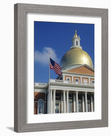 The Capitol, Boston, Massachusetts, New England, USA-Rob Mcleod-Framed Photographic Print