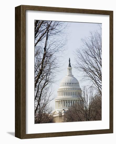 The Capitol Building, Capitol Hill, Washington D.C., United States of America, North America-Christian Kober-Framed Photographic Print