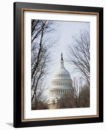 The Capitol Building, Capitol Hill, Washington D.C., United States of America, North America-Christian Kober-Framed Photographic Print