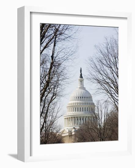 The Capitol Building, Capitol Hill, Washington D.C., United States of America, North America-Christian Kober-Framed Photographic Print