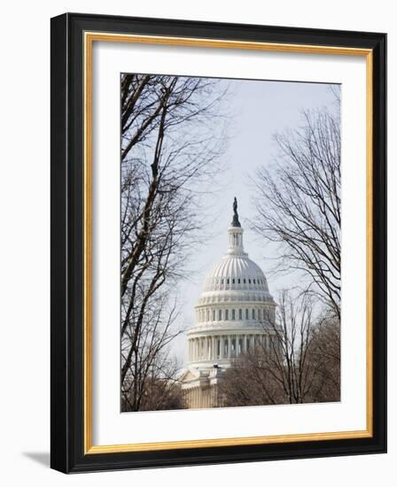 The Capitol Building, Capitol Hill, Washington D.C., United States of America, North America-Christian Kober-Framed Photographic Print