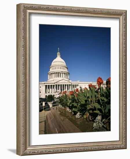 The Capitol Building from the East, Washington D.C., USA-Geoff Renner-Framed Photographic Print