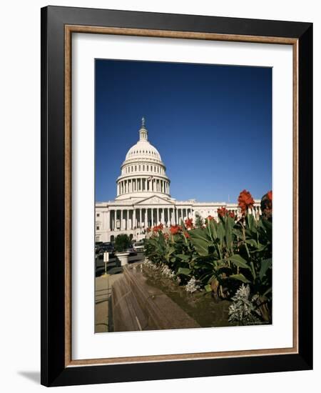 The Capitol Building from the East, Washington D.C., USA-Geoff Renner-Framed Photographic Print