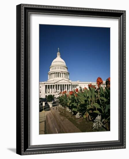 The Capitol Building from the East, Washington D.C., USA-Geoff Renner-Framed Photographic Print