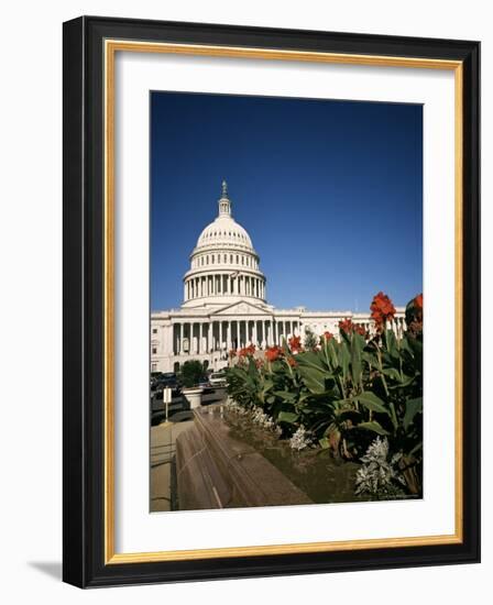 The Capitol Building from the East, Washington D.C., USA-Geoff Renner-Framed Photographic Print