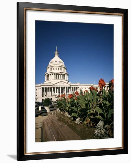 The Capitol Building from the East, Washington D.C., USA-Geoff Renner-Framed Photographic Print