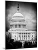 The Capitol Building, US Congress, Washington D.C, District of Columbia, White Frame-Philippe Hugonnard-Mounted Art Print