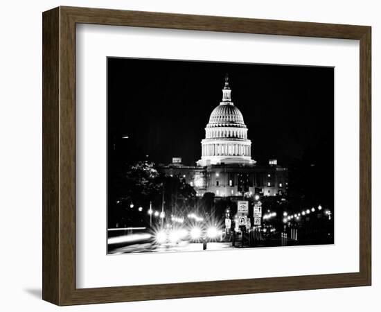 The Capitol Building, US Congress, Washington D.C, District of Columbia-Philippe Hugonnard-Framed Photographic Print