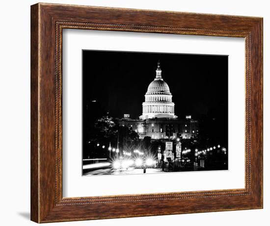 The Capitol Building, US Congress, Washington D.C, District of Columbia-Philippe Hugonnard-Framed Photographic Print