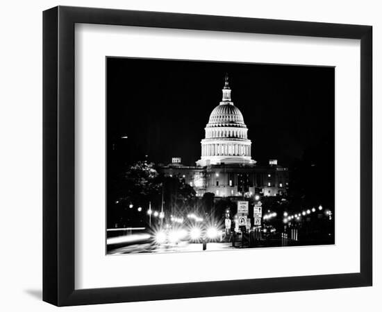 The Capitol Building, US Congress, Washington D.C, District of Columbia-Philippe Hugonnard-Framed Photographic Print