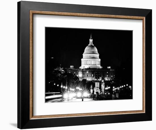 The Capitol Building, US Congress, Washington D.C, District of Columbia-Philippe Hugonnard-Framed Photographic Print