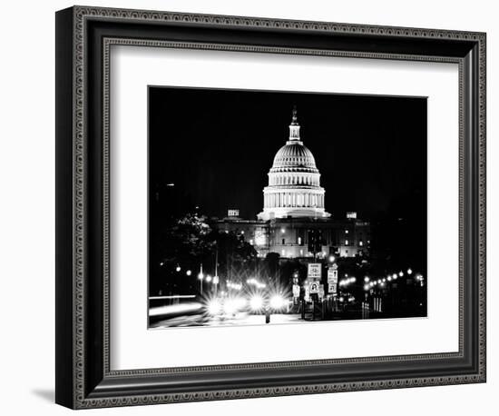 The Capitol Building, US Congress, Washington D.C, District of Columbia-Philippe Hugonnard-Framed Photographic Print