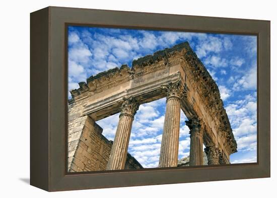 The Capitol, Dougga Archaeological Site, Tunisia-Nico Tondini-Framed Premier Image Canvas