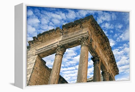 The Capitol, Dougga Archaeological Site, Tunisia-Nico Tondini-Framed Premier Image Canvas