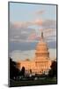 The Capitol in Washington DC at Dusk, Seen from the National Mall-1photo-Mounted Photographic Print