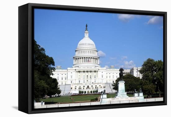 The Capitol in Washington DC is the Building Where the United States Congress Meets-1photo-Framed Premier Image Canvas