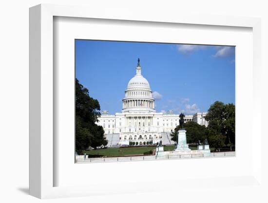 The Capitol in Washington DC is the Building Where the United States Congress Meets-1photo-Framed Photographic Print