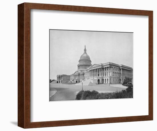 'The Capitol, Washington', 19th century-Unknown-Framed Photographic Print